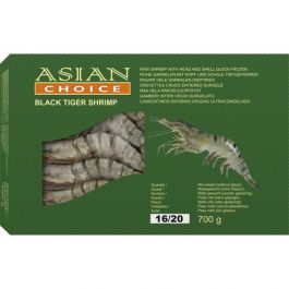 Black Tiger Shrimp HOSO 16/20 - চিংড়ি মাছ