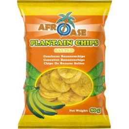 Plantain Chips Salted AFROASE