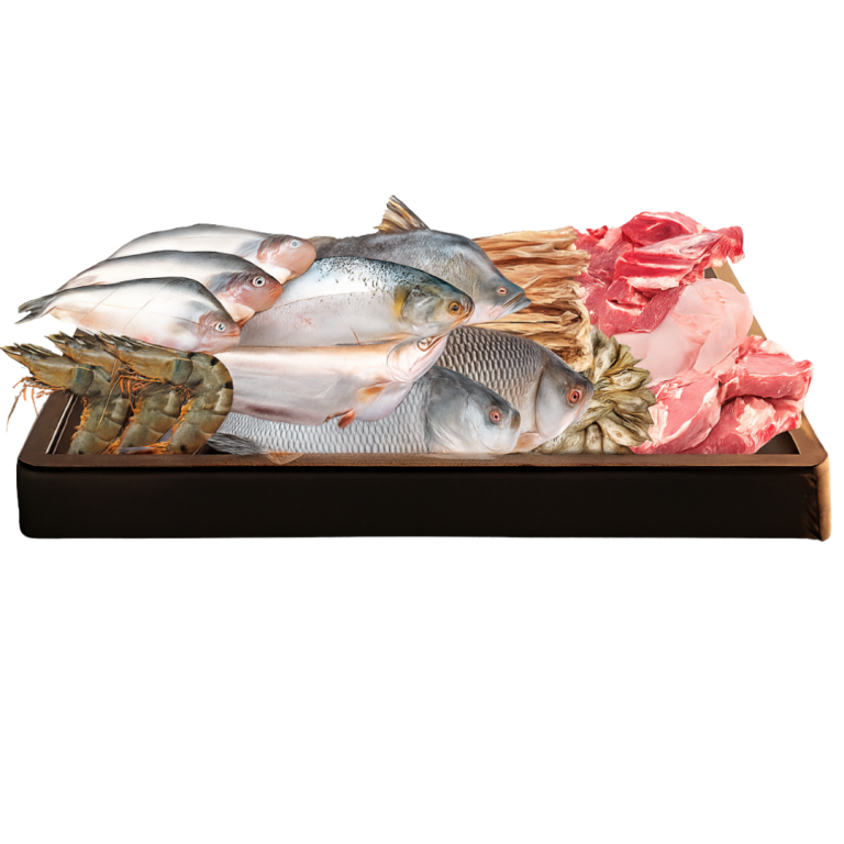 Fishes, Meats & Seafoods (Frozen)